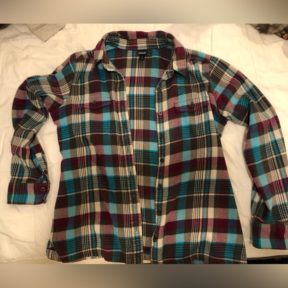 Patagonia organic flannel shirt